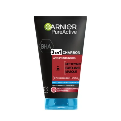 Gel facial anti-points noirs 3-en-1