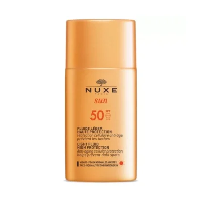 Fluide Léger Haute Protection SPF50 Nuxe Sun