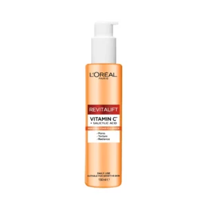 L’Oréal Revitalift Mousse Nettoyante – Vitamine C & Acide Salicylique, Éclat & Pureté