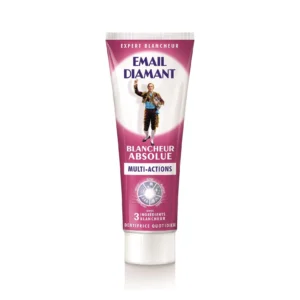Email Diamant Blancheur Absolue Dentifrice – Multi‑Actions Blancheur, Élimine les Taches & Répare l’Émail