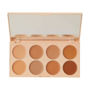 Palette d'anti-cernes légers et moyens - 8 nuances