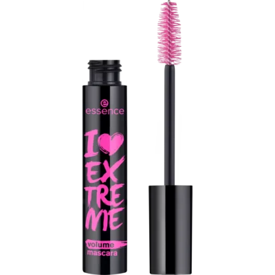 Mascara intense avec large brosse en fibre