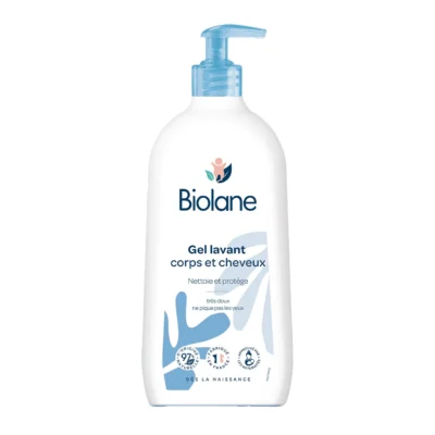 Gel nettoyant 2 en 1 pour le corps et les cheveux