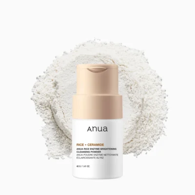 Poudre Nettoyante Éclaircissante Anua aux Enzymes de Riz
