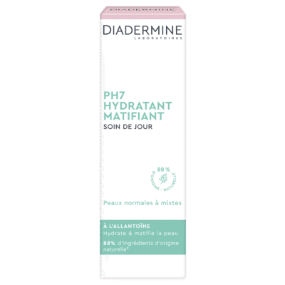 Crème de jour hydratante pour les peaux normales et mixtes