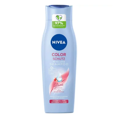 Shampooing pour protéger et lustrer les cheveux colorés et teintés