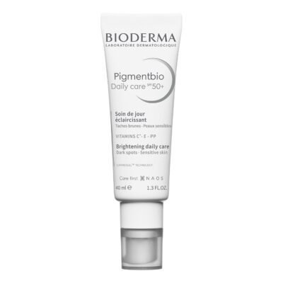 Crème de Jour Éclaircissante Bioderma Pigmentbio SPF 50+ – Soin Anti-Taches avec Technologie LumiReveal™, Niacinamide & Vitamine C pour une Protection UV et un Teint Unifié