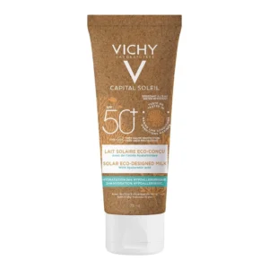 Lait Solaire Éco-Conçu Capital Soleil Vichy SPF50+ – Visage & Corps