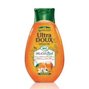 Gel Douche Bio Ultra Doux Garnier – Miel de Provence & Fleur d'Oranger