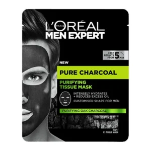 L'Oréal Men Expert Masque Tissu Purifiant au Charbon