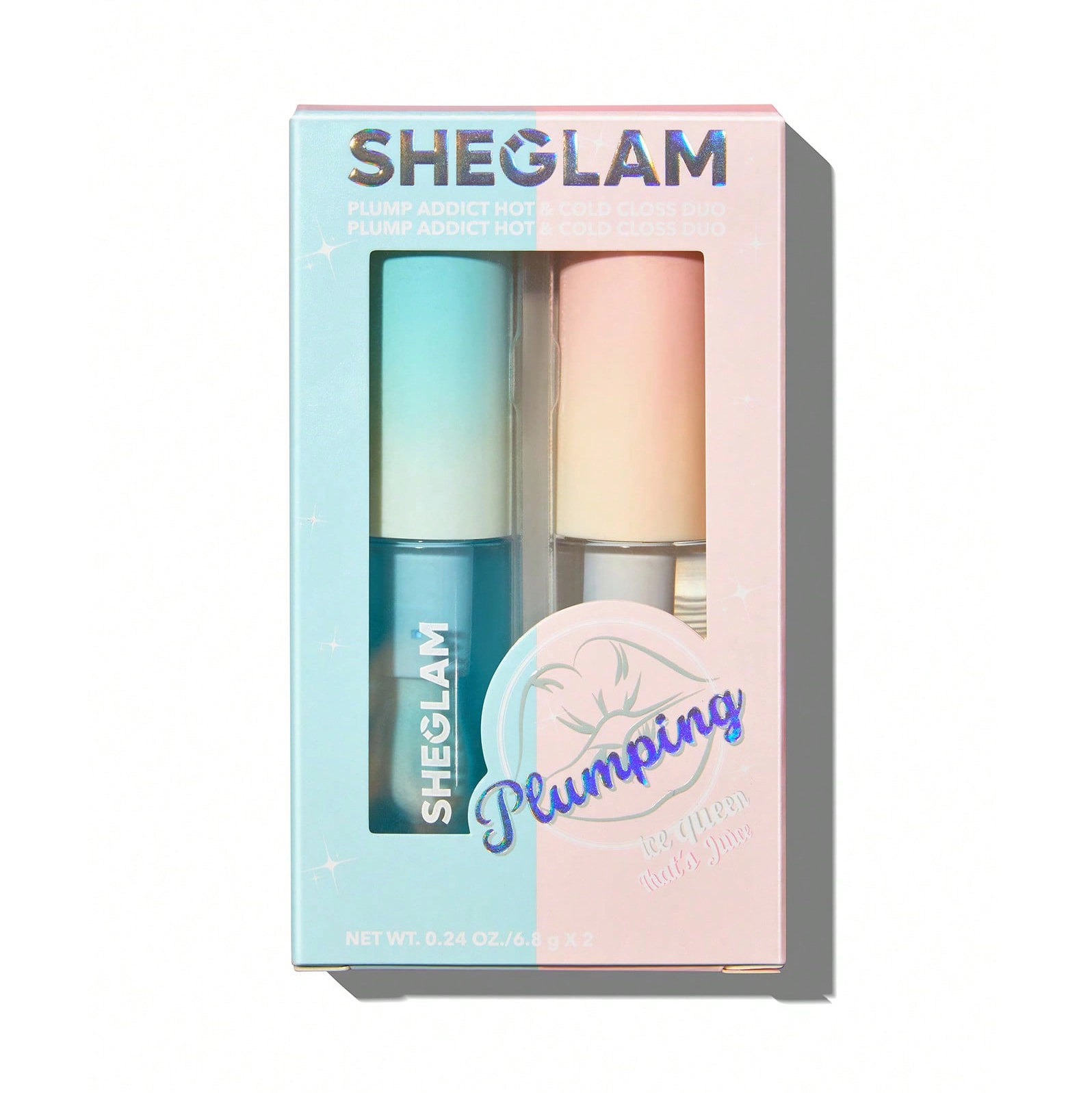 Duo Gloss Repulpant SHEGLAM Plump Addict Hot & Cold