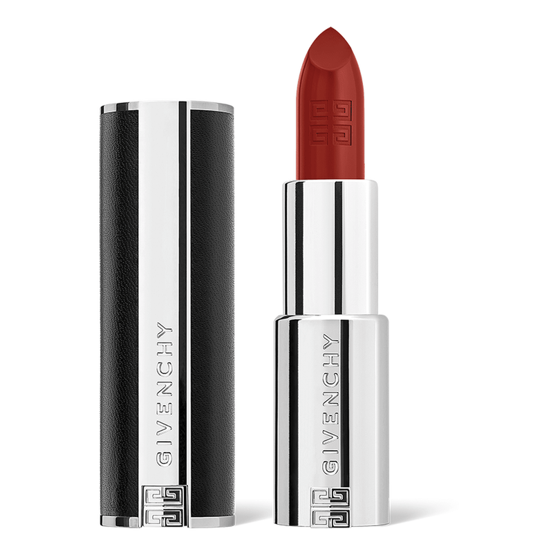 Givenchy Le Rouge Interdit Intense Silk – Rouge à Lèvres Semi‑Mat Lumineux, Hydratant, Longue Tenue