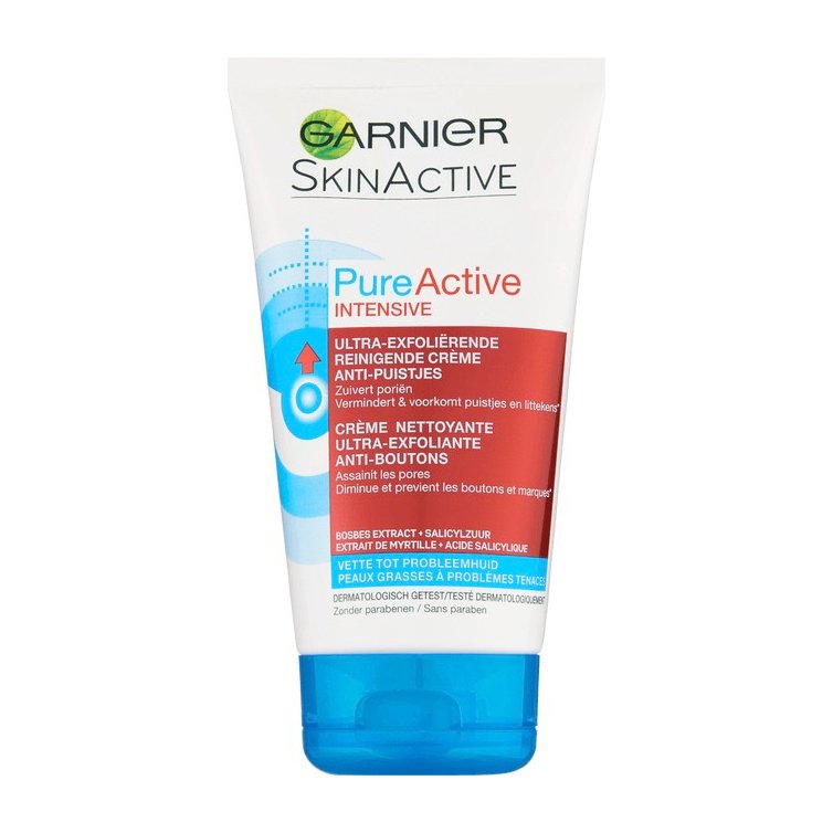 Crème Nettoyante Purifiante Anti‑Boutons – Acide Salicylique & Micro‑Gommage