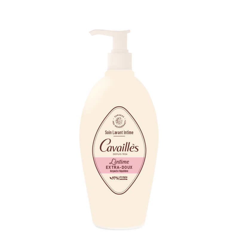 Cavaillès Soin Lavant Intime Extra Doux – Nettoyant Quotidien Peaux Sensibles, Protection & Apaisement