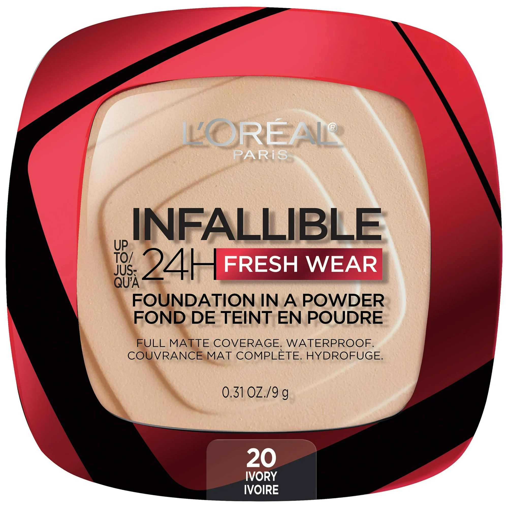 L’Oréal Infaillible 24H Fresh Wear – Fond de Teint Poudre Tenue 24H