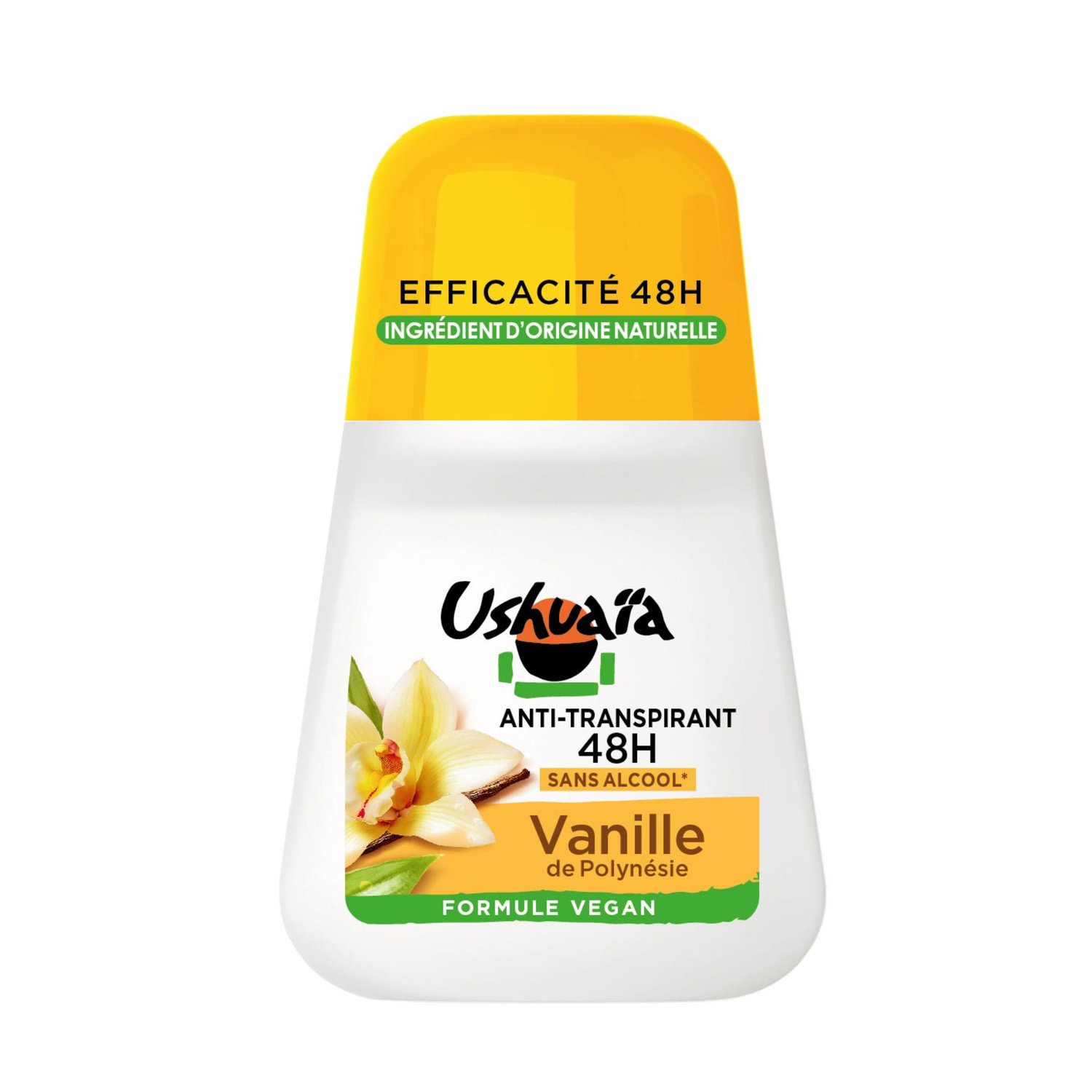 Ushuaia – Anti-transpirant 48h vanille de Polynésie