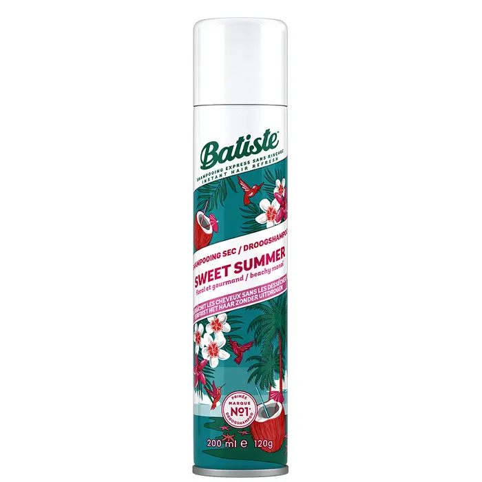 Batiste Shampooing Sec – Fraîcheur instantanée, Parfum d'été
