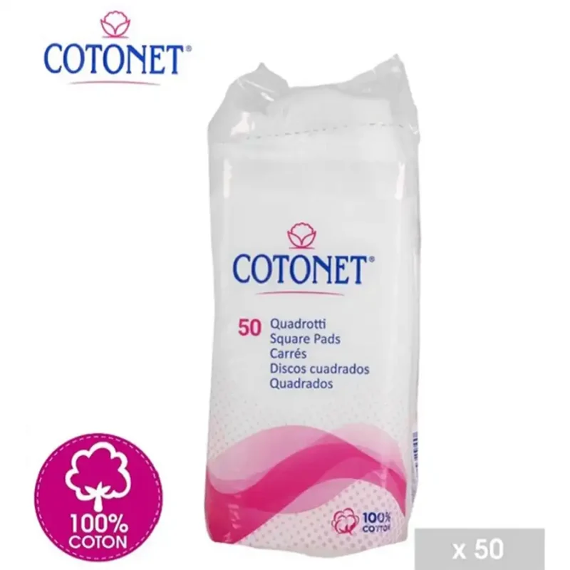 Ncotonet – 50 carrés de coton doux
