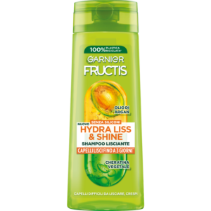 Garnier Fructis – Hydra Liss & Shine Shampooing Lissant à l'Huile d'Argan