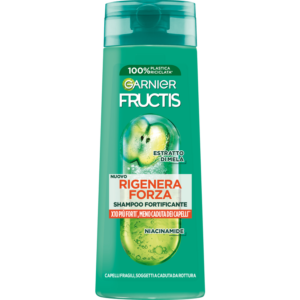 Garnier Fructis – Shampooing Fortifiant Régénérant à l'Extrait de Pomme