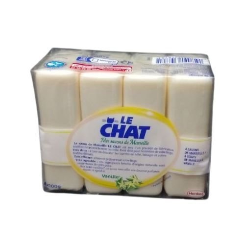 Le Chat – Mes Savons de Marseille Vanille 4x