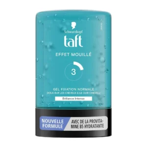 Schwarzkopf Taft Effet Mouillé 3 Gel – Fixation Normale Brillance Intense