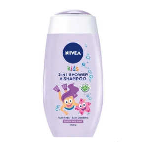 Nivea – Kids 2en1 Douche & Shampooing Sans Larmes Démêlage Facile