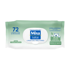 MIXA Produit – MIXA BÉBÉ LINGETTES TRÈS PURES ULTRA-DOUCES x72
