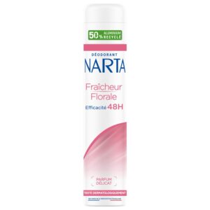 NARTA – Déodorant Fraîcheur Florale Efficacité 48H