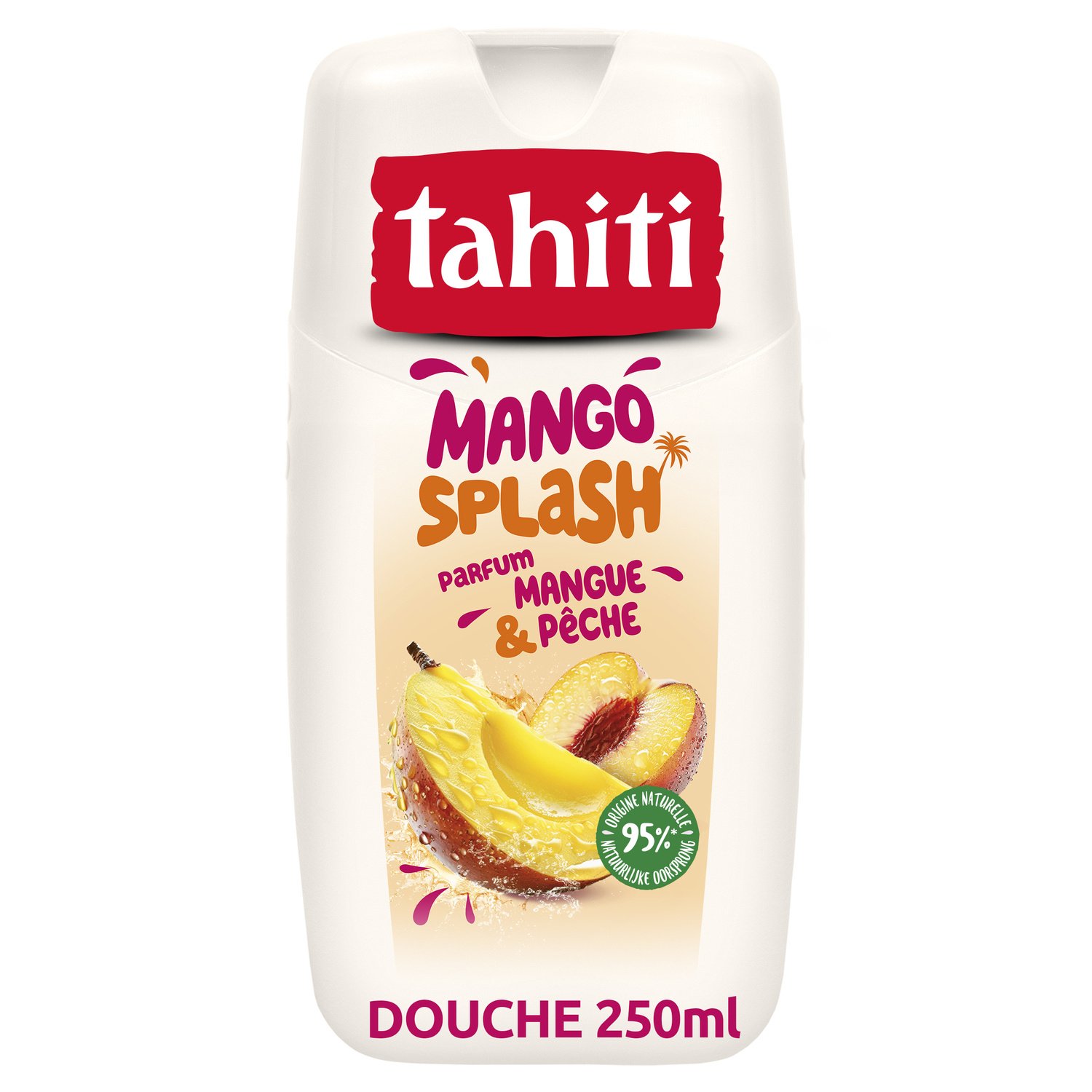 TAHITI Produit – TAHITI MANGO SPLASH GEL DOUCHE MANGUE & PÊCHE