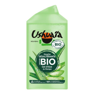 USHUAÏA – Douche Désaltérante Bio Gel d'Aloe du Mexique