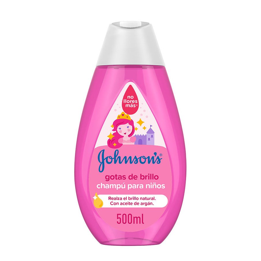 JOHNSON'S – Shampooing Bébé Gouttes de Brillance Pour Enfants