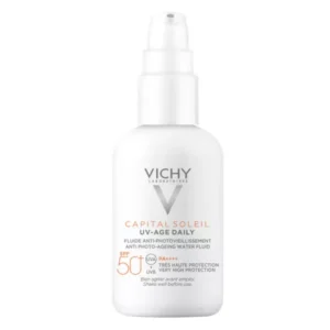 VICHY Produit – VICHY CAPITAL SOLEIL UV-AGE DAILY FLUIDE QUOTIDIEN ANTI-PHOTOVIEILLISSEMENT SPF 50+