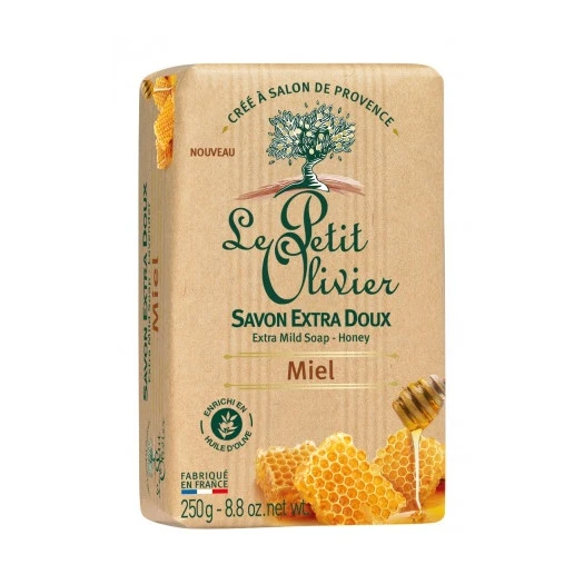 LE PETIT OLIVIER Produit – LE PETIT OLIVIER SAVON EXTRA DOUX MIEL
