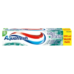 AQUAFRESH ACTIVE FRESH MENTHOL DENTIFRICE