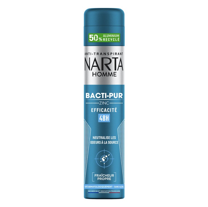 NARTA – Déodorant Bacti-Pur Zinc 48H