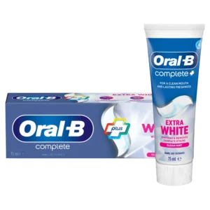 ORAL-B Produit – ORAL-B COMPLETE PLUS EXTRA WHITE MENTHE DENTIFRICE