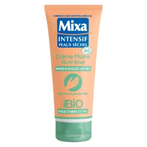 MIXA Produit – MIXA INTENSIF PEAUX SÈCHES CRÈME MAINS NUTRITIVE BIO HUILE D'ABRICOT