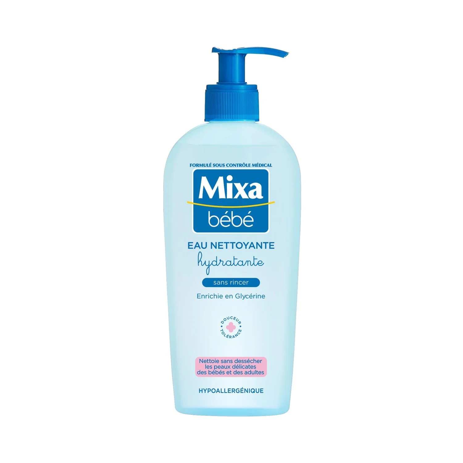 MIXA – Bébé Eau Nettoyante Hydratante Sans Rinçage