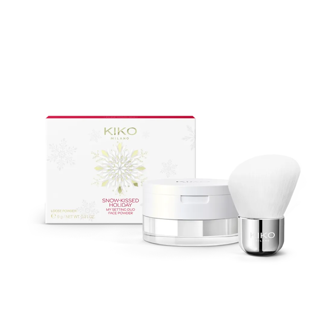 KIKO MILANO – Poudre Visage Fixante Duo Snow-Kissed Holiday