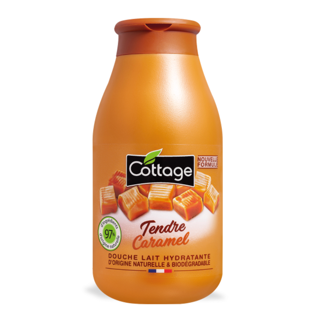 COTTAGE – Douche Lait Hydratante Tendre Caramel