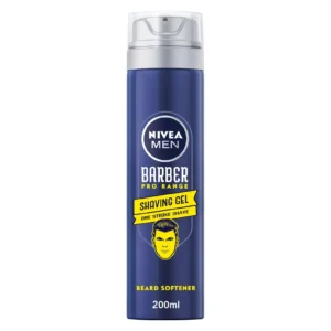 NIVEA MEN – Gel à Raser Barber Pro Range One Stroke Shave