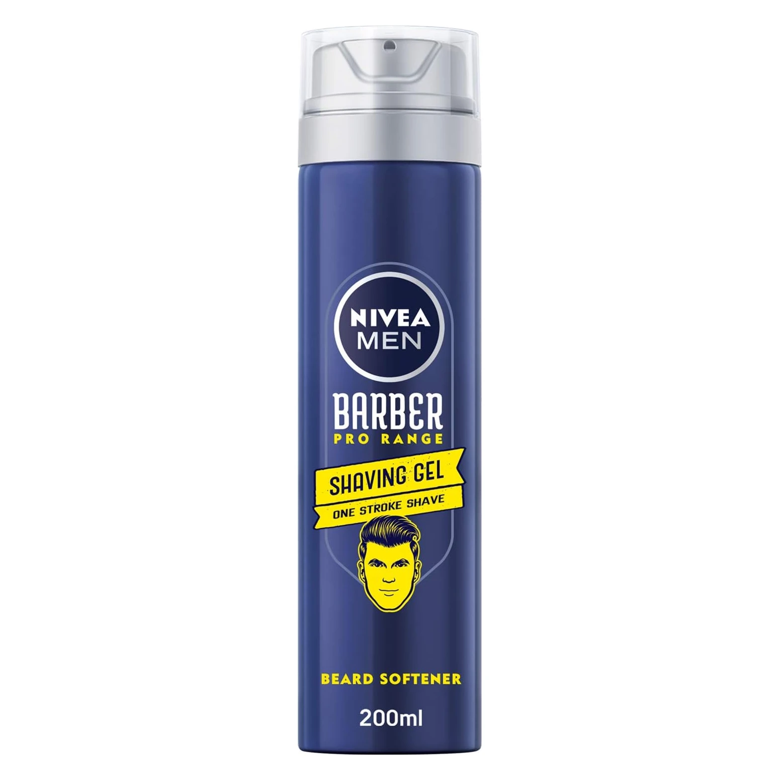 NIVEA MEN – Gel à Raser Barber Pro Range One Stroke Shave