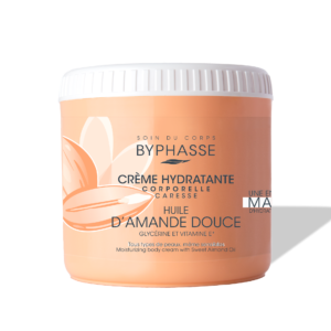 BYPHASSE Crème Hydratante Corporelle Caresse à l'Huile d'Amande Douce