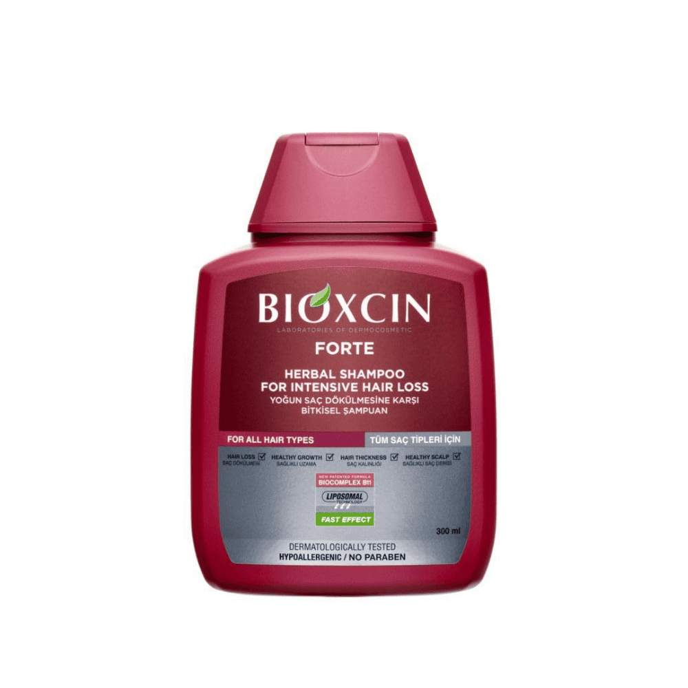 Bioxcin Forte Shampooing Aux Herbes Contre La Chute Intensive Des Cheveux
