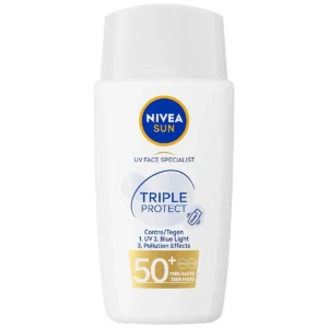 Nivea Sun UV Face Triple Protect Fluide Ultra-Léger SPF50+