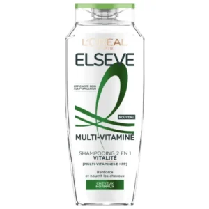 L'ORÉAL PARIS Elseve Multi-Vitamines Shampooing 2 en 1 Vitalité