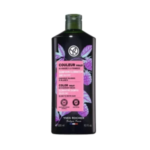 YVES ROCHER Couleur Violet Shampooing Illuminateur au Vinaigre de Framboise